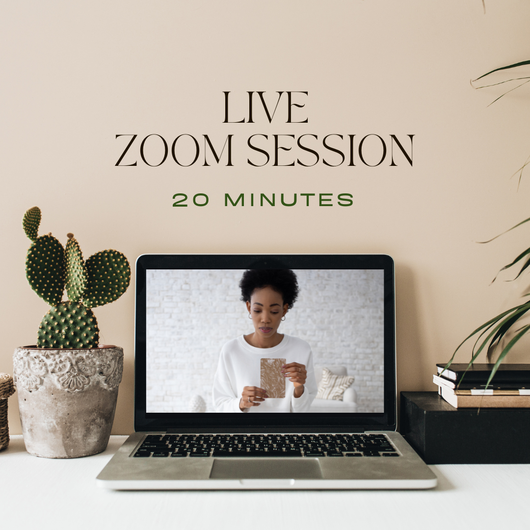 20-Minute Live Zoom Tarot & Oracle Reading: Personalized Insights with Keana