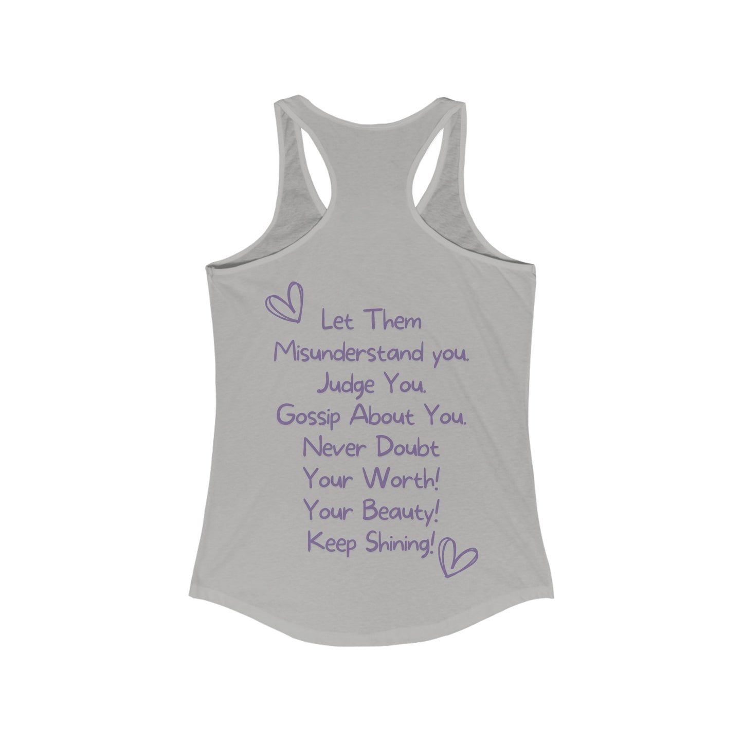 "Let Them" Women's Racerback Tank