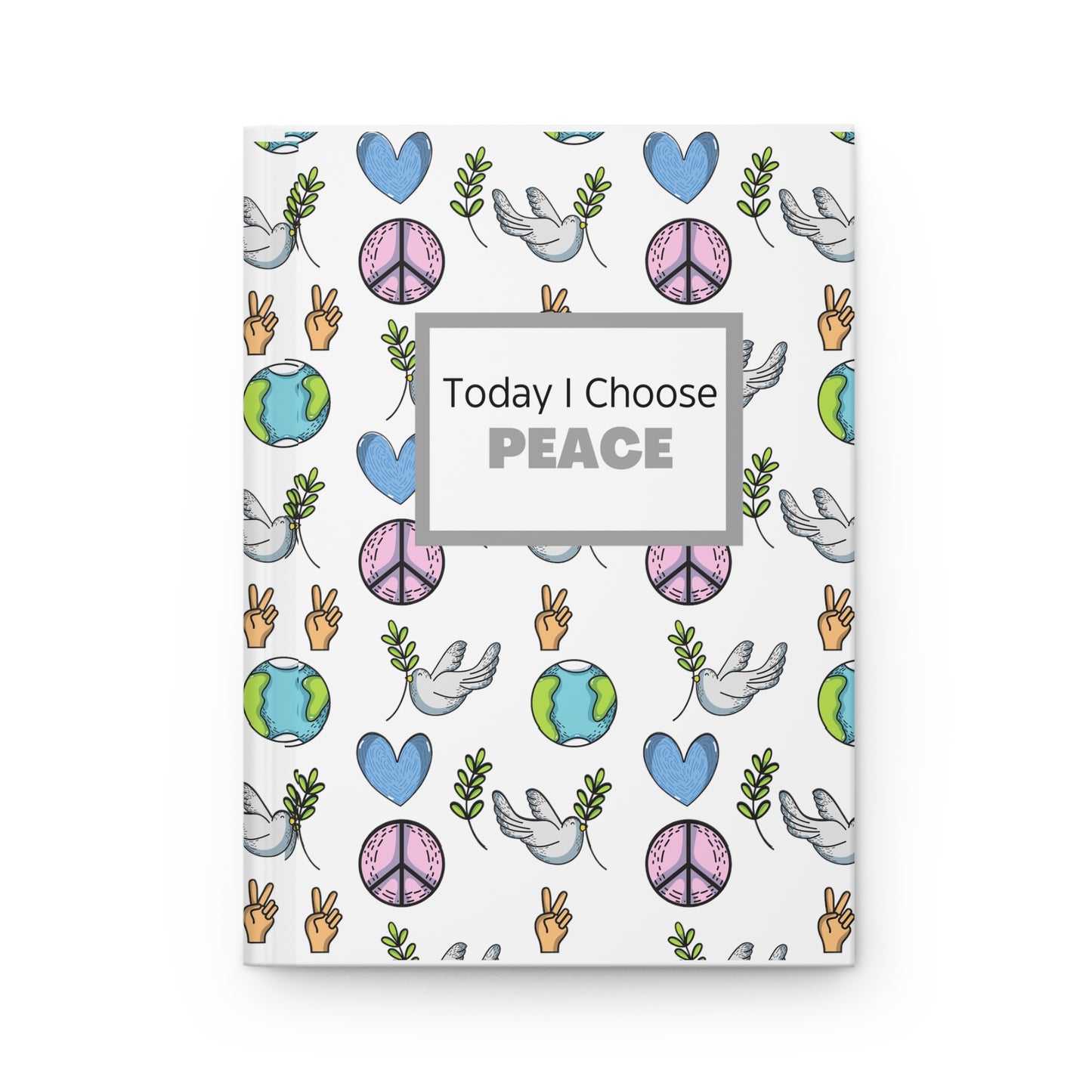 "Choose Peace" Hardcover Journal Matte