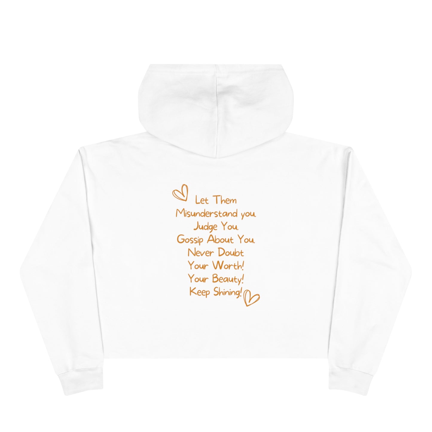 "Let Them" Crop Hoodie