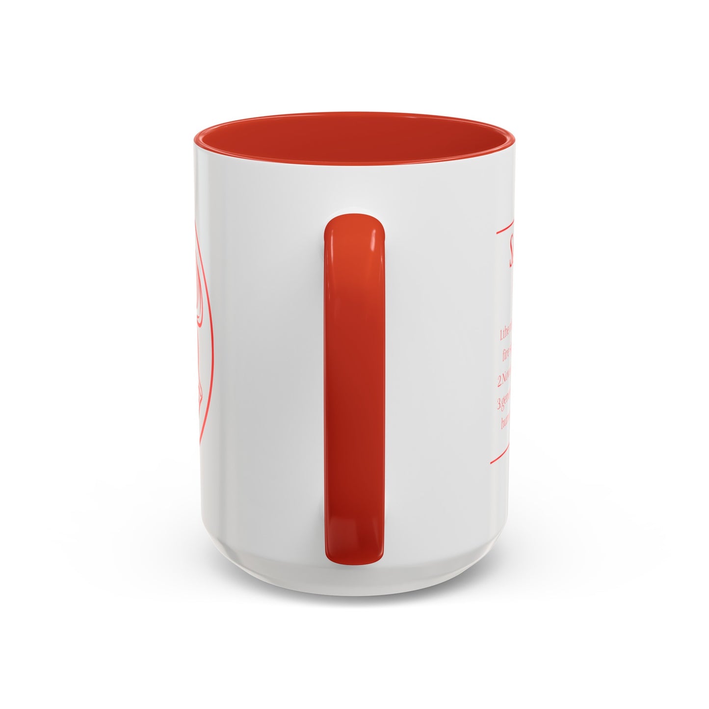 Sagittarius Accent Coffee Mug ( Red )