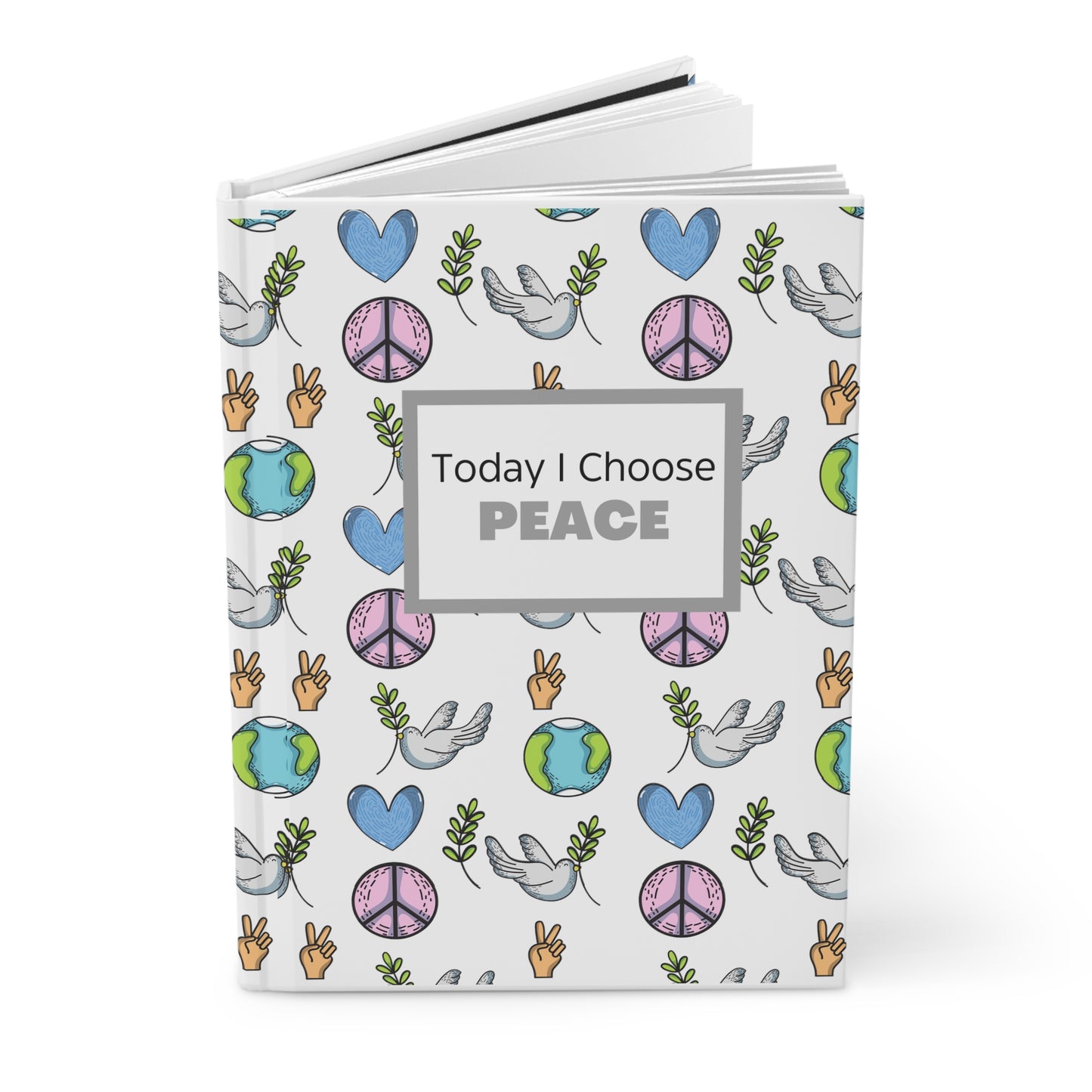 "Choose Peace" Hardcover Journal Matte