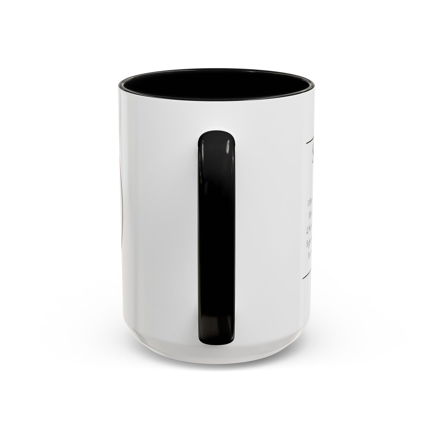 Sagittarius Accent Coffee Mug ( Black )