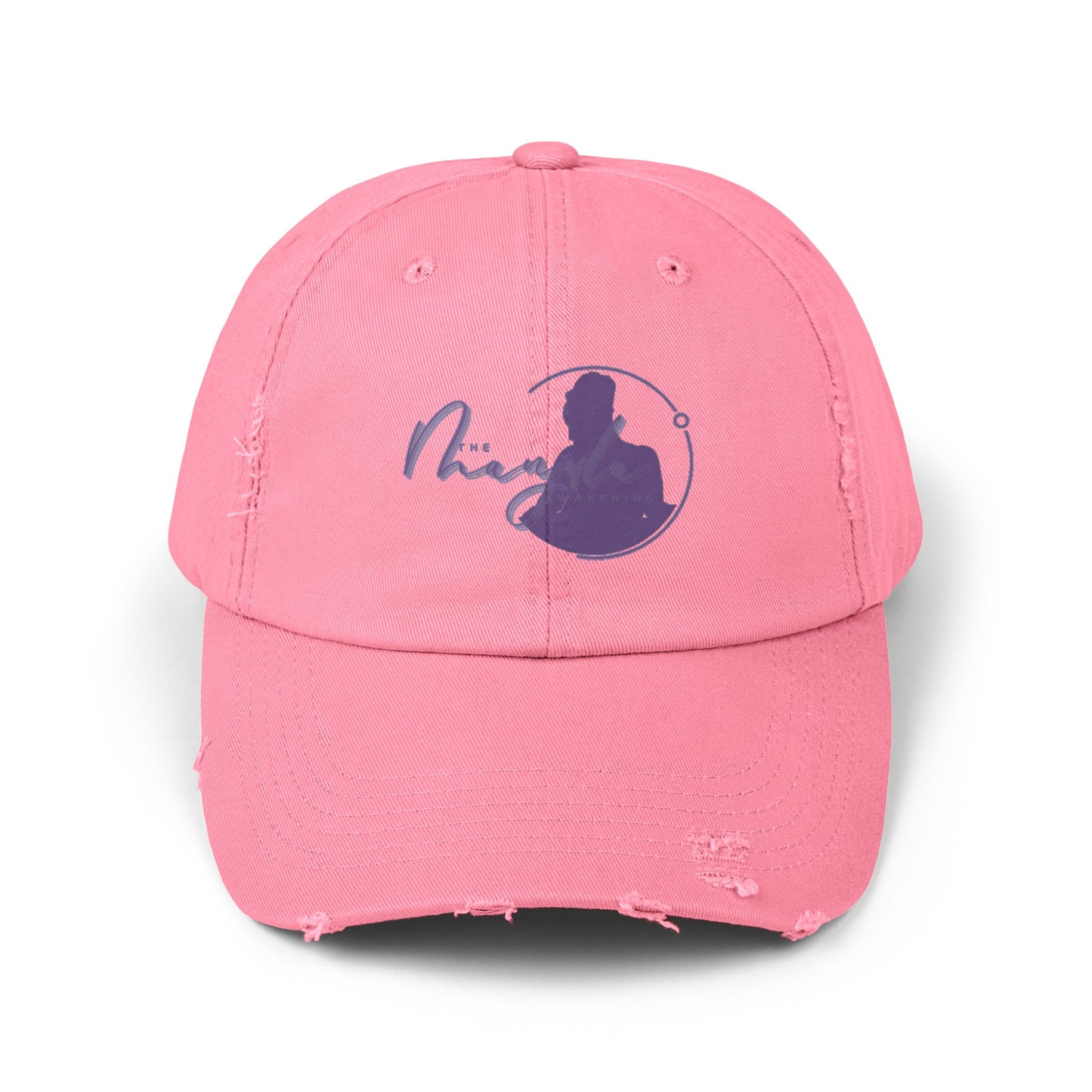 The Manjula Awakening Logo Distressed Cap Unisex