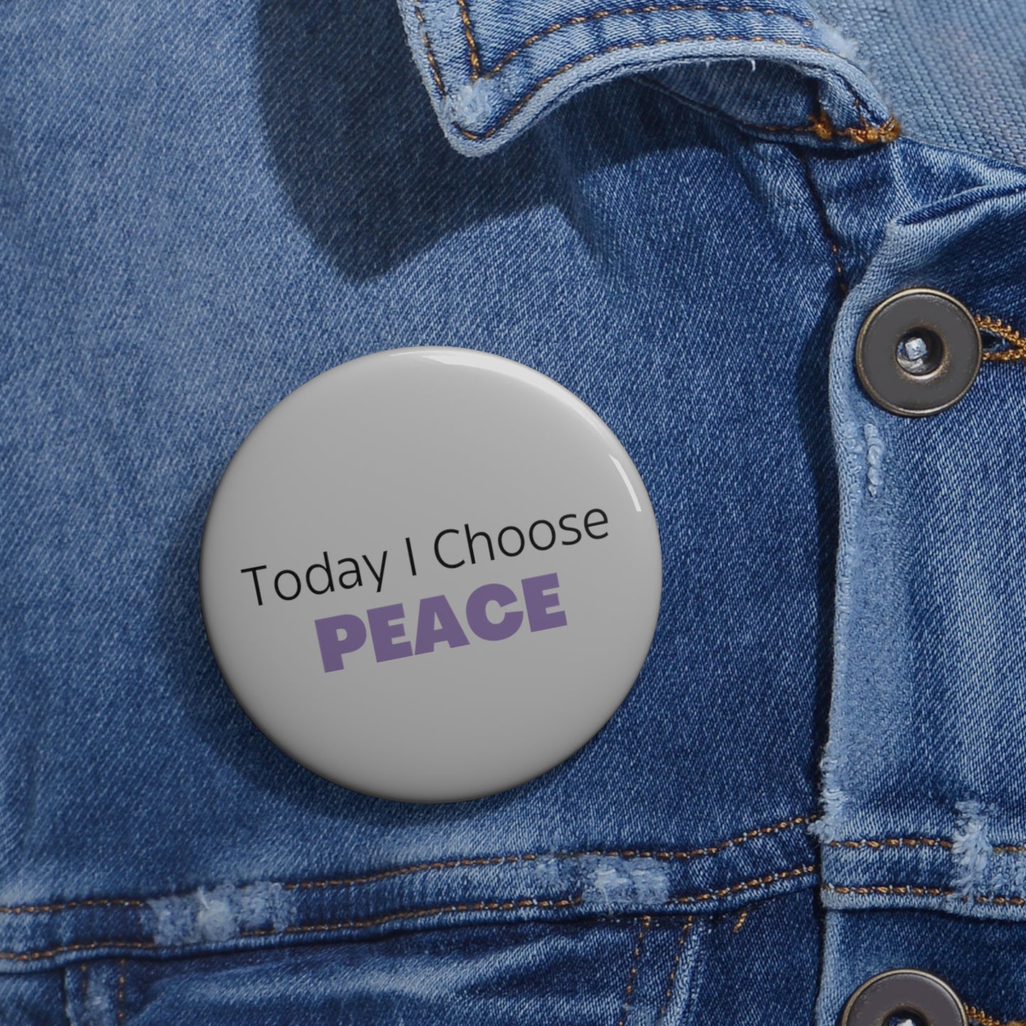 Slogan Pin Buttons