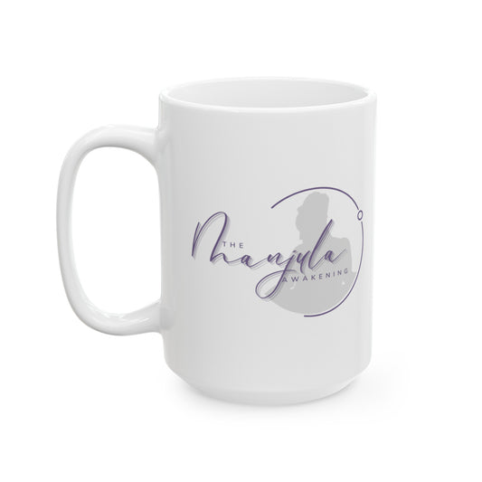 THe Manjula Awakening Logo Ceramic Mug, (11oz, 15oz)