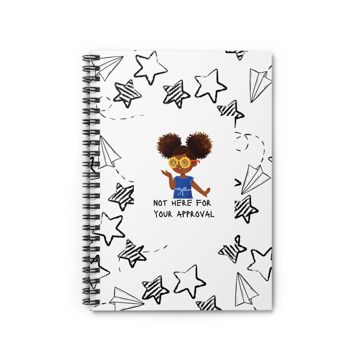 "Girl Resilience" Spiral Notebook - Ruled Line