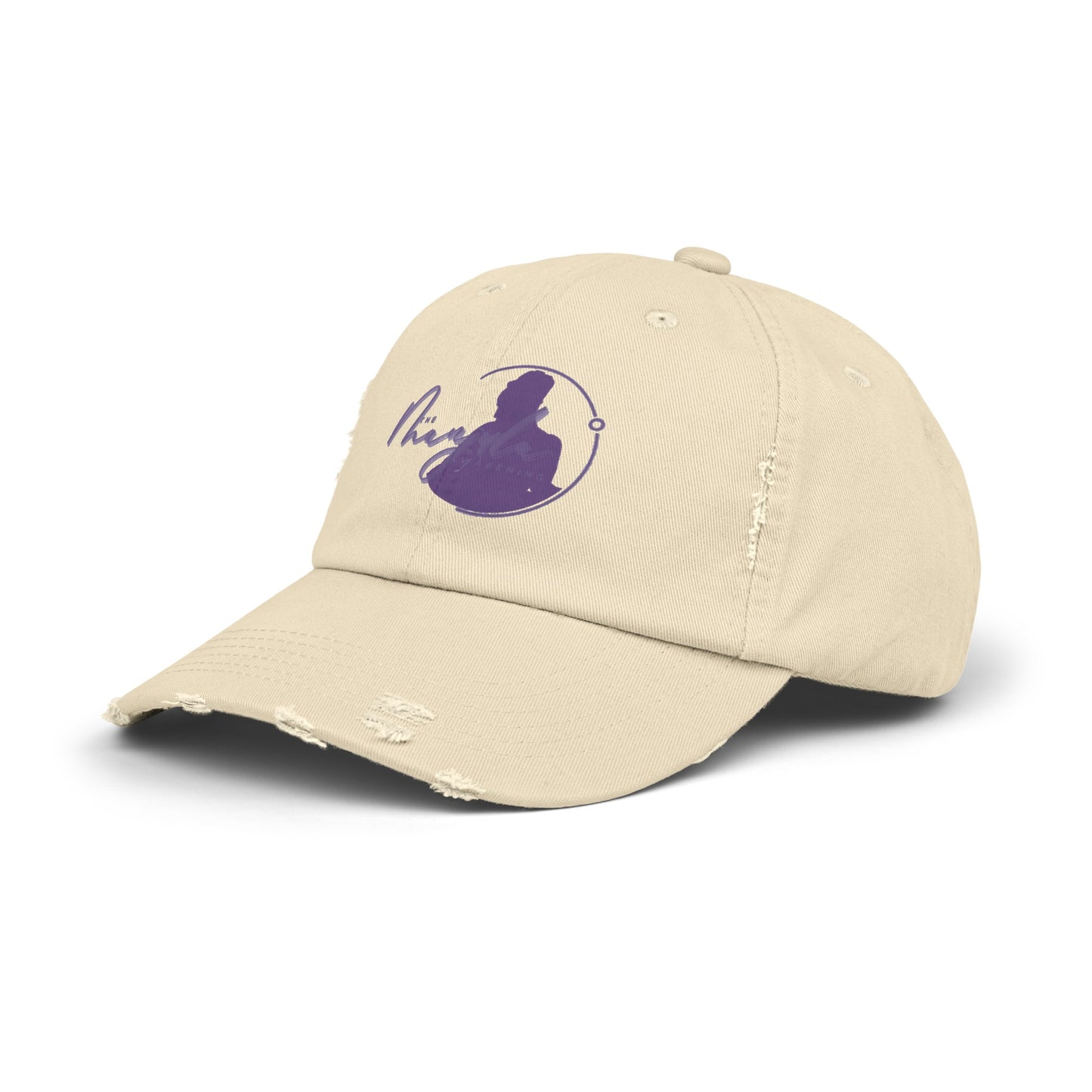 The Manjula Awakening Logo Distressed Cap Unisex