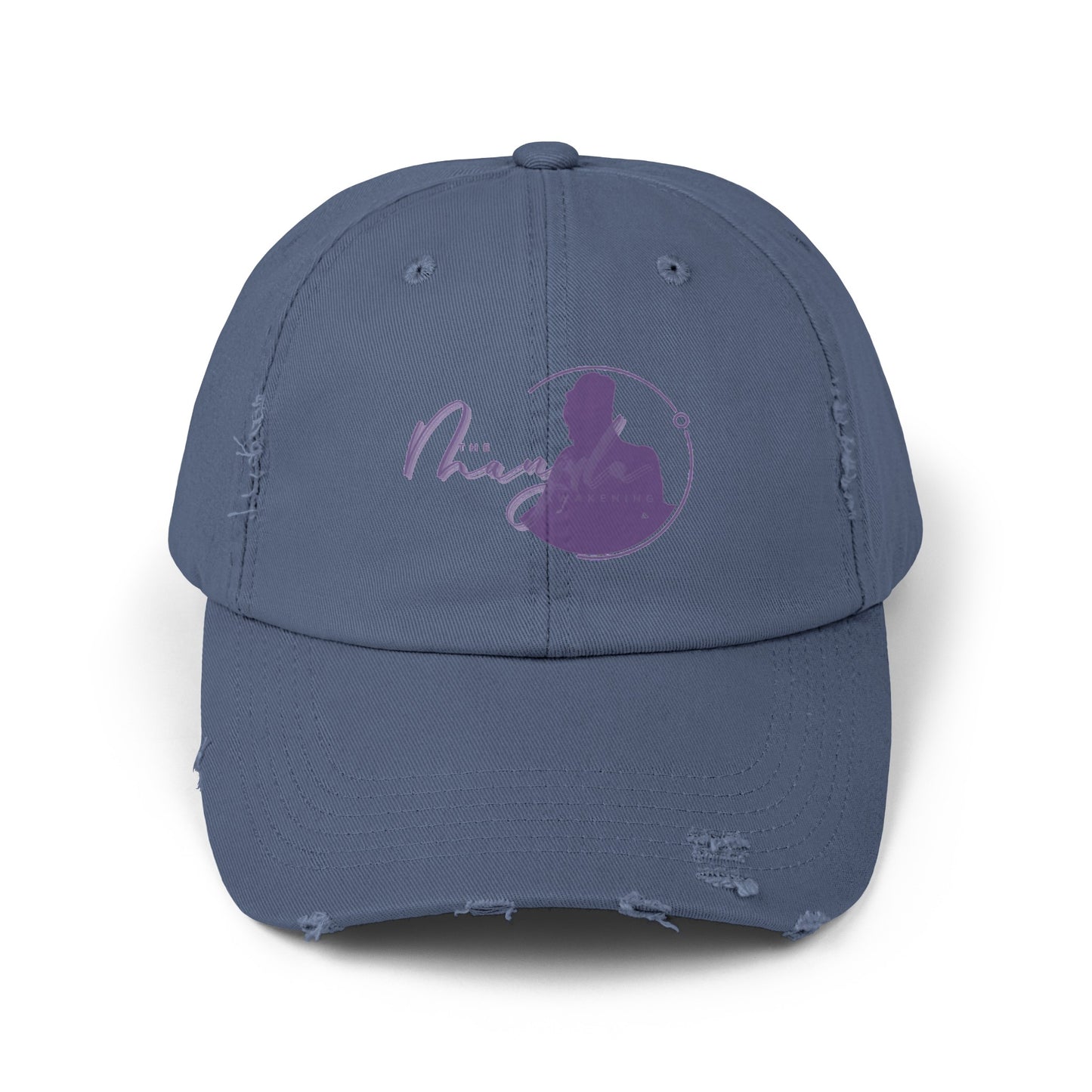 The Manjula Awakening Logo Distressed Cap Unisex