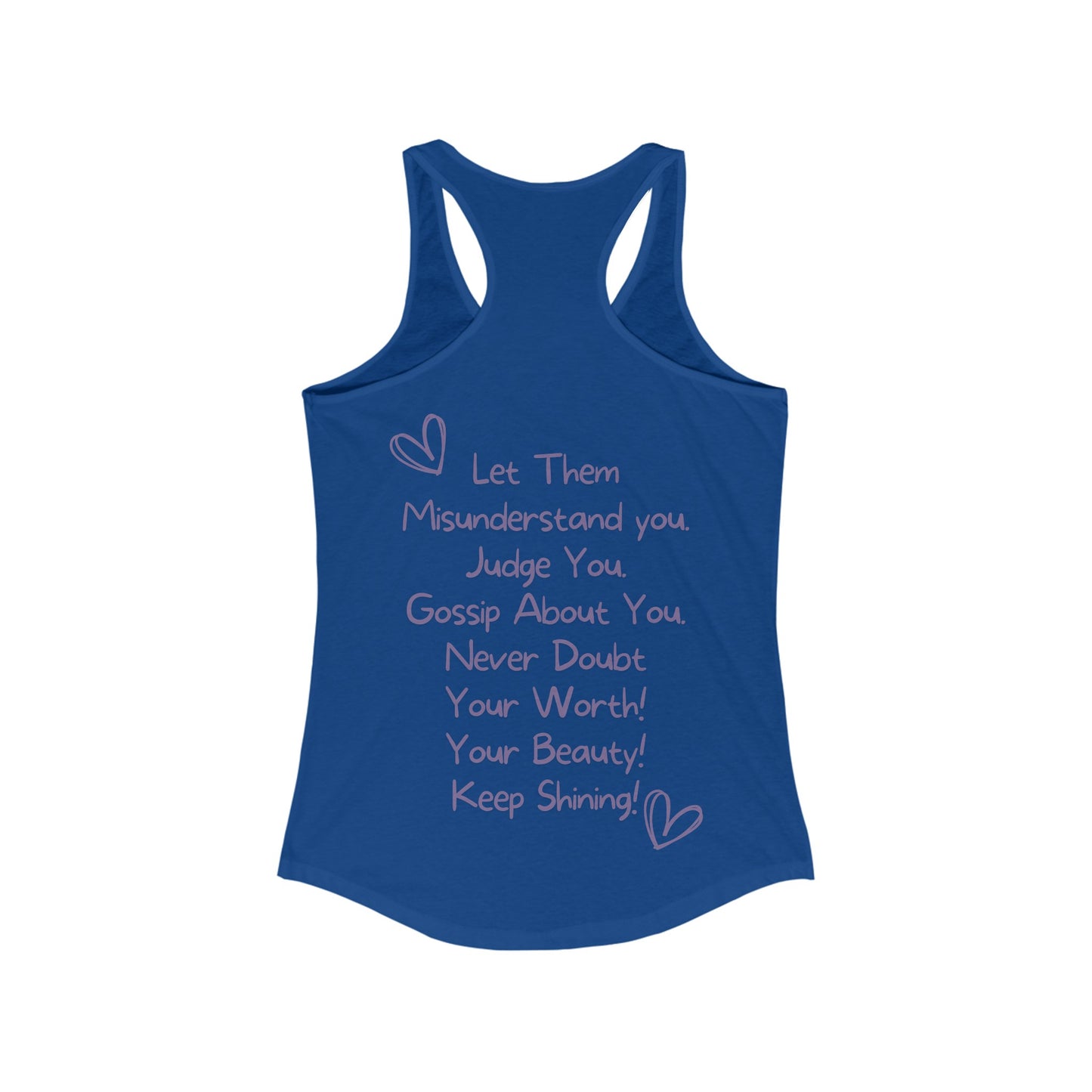 "Let Them" Women's Racerback Tank