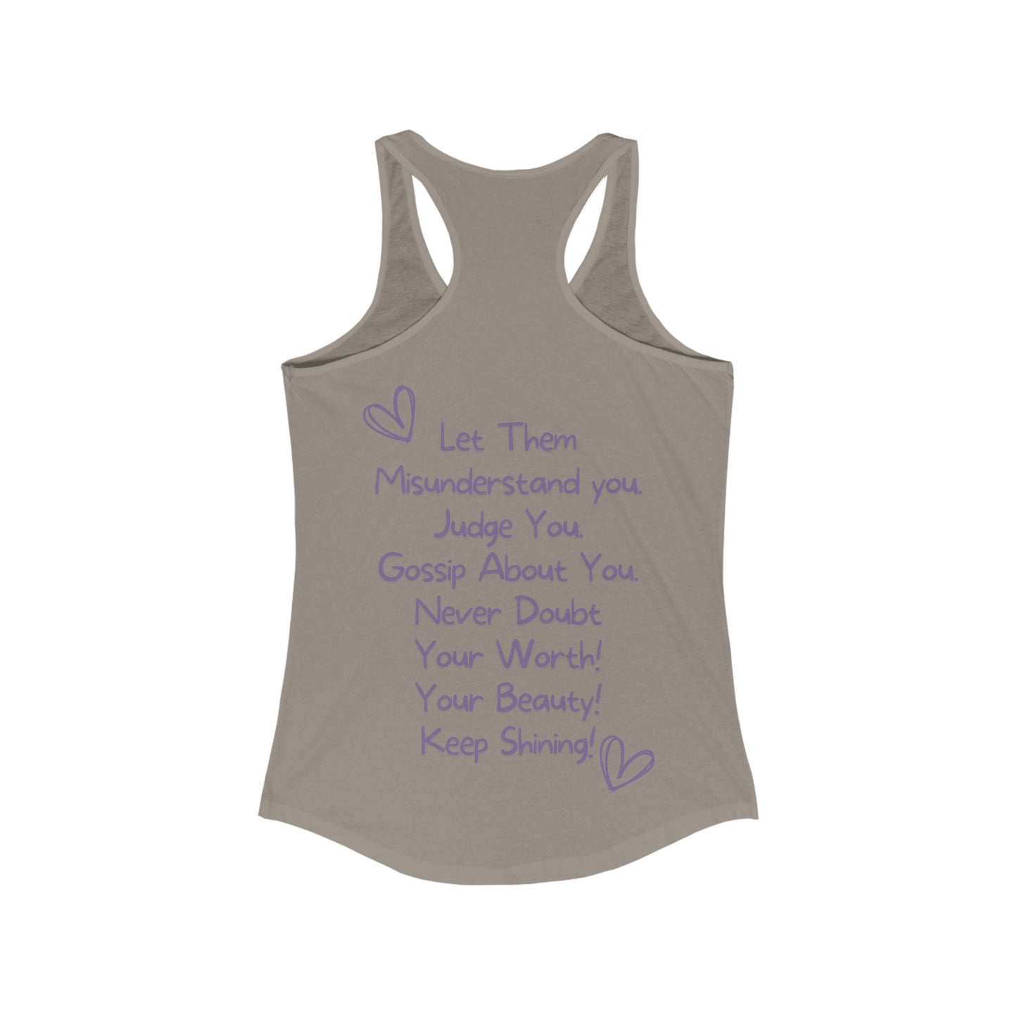 "Let Them" Women's Racerback Tank