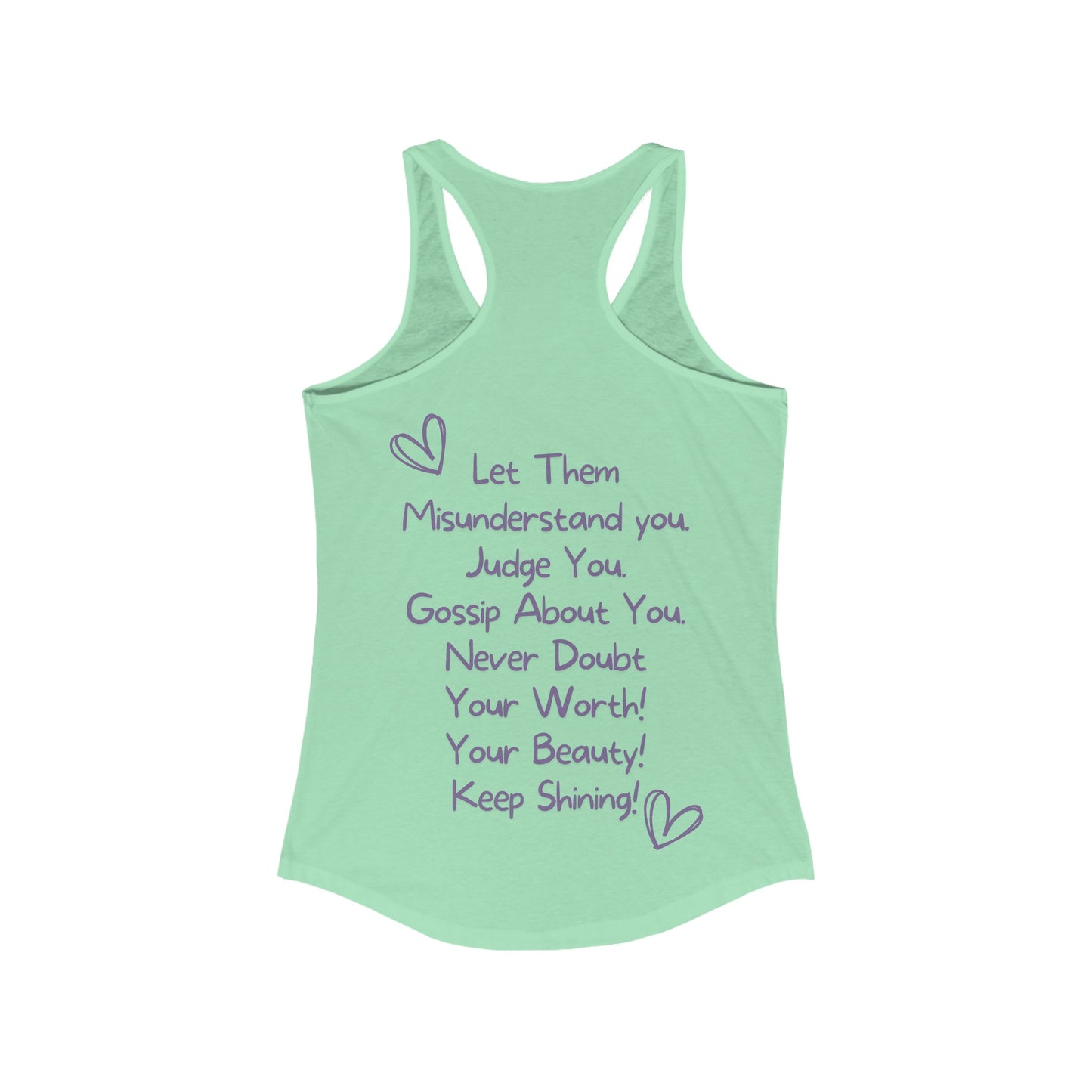 "Let Them" Women's Racerback Tank