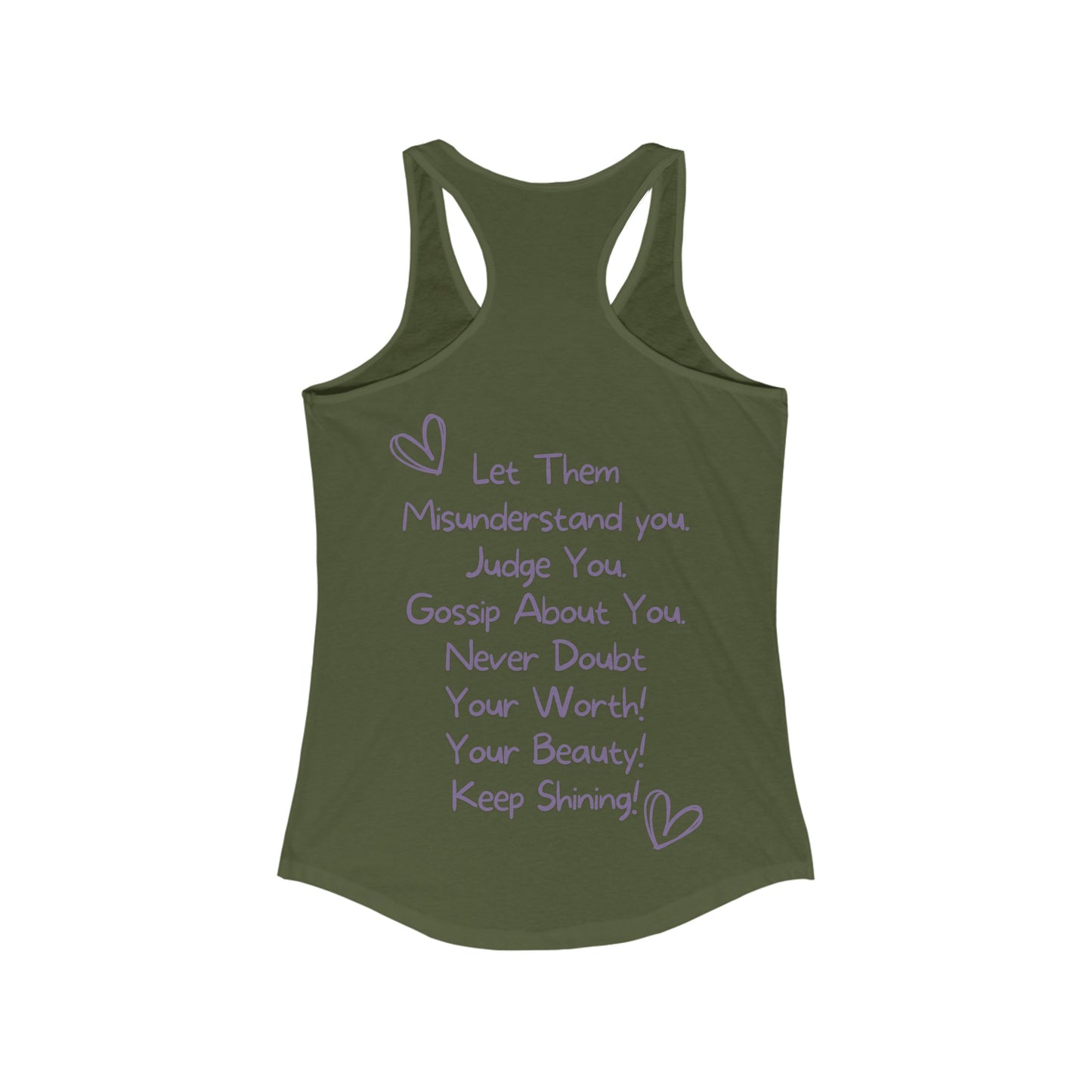 "Let Them" Women's Racerback Tank